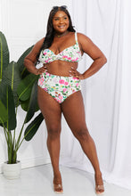 Load image into Gallery viewer, Marina West Swim White Multicolor Floral Two Piece Bikini Set
