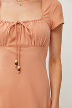 Загрузить изображение в средство просмотра галереи, Be Cool Square Neck Short Sleeve Midi Dress
