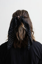 Load image into Gallery viewer, Leto Dot and Floral Border Bandana Scarf
