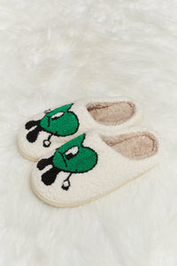 Melody luxe Love Heart Plush Slide Slippers