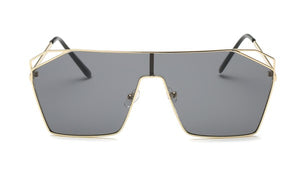 Cramilo Eyewear Women's Square Oversize Tinted Sunglasses