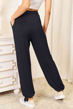 Load image into Gallery viewer, Basic Bae Soft Woven Drawstring Tie Detailed Pants

