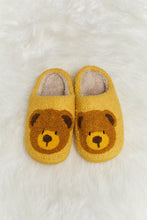 Load image into Gallery viewer, Melody Teddy Bear Plush Slide Slippers
