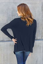 Cargar imagen en el visor de la galería, Basic Bae Open Front Long Sleeve Cardigan
