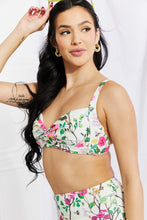 Load image into Gallery viewer, Marina West Swim White Multicolor Floral Two Piece Bikini Set
