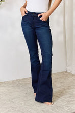 Load image into Gallery viewer, Kancan Atherton Mid Rise Flared Leg Blue Denim Jeans

