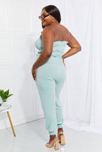 Cargar imagen en el visor de la galería, Zenana Light Green Two Piece Loungewear Set
