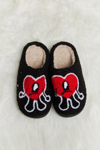 Load image into Gallery viewer, Melody luxe Love Heart Plush Slide Slippers
