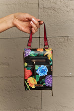 Load image into Gallery viewer, Nicole Lee Multicolor Art Deco Pebbled Vegan Leather Small Crossbody Wallet
