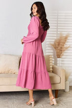Загрузить изображение в средство просмотра галереи, Culture Code Pink Smocked Tiered Dress
