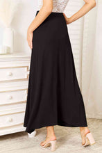 Carica l&#39;immagine nel visualizzatore di Gallery, Double Take Soft Rayon Drawstring Waist Maxi Skirt
