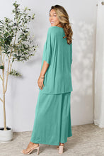 Load image into Gallery viewer, Double Take Solid Color Relaxed Fit Two Piece Loungewear Set
