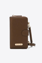 Load image into Gallery viewer, Nicole Lee Pebbled Vegan Eco Leather Two Piece Crossbody Phone Case Wallet
