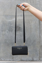 Carregar imagem no visualizador da galeria, Nicole Lee Pebbled Vegan Eco Leather Two Piece Crossbody Phone Case Wallet
