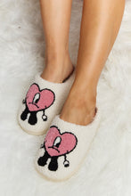 Load image into Gallery viewer, Melody luxe Love Heart Plush Slide Slippers
