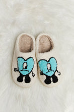 Load image into Gallery viewer, Melody luxe Love Heart Plush Slide Slippers
