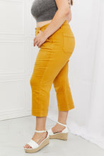 Load image into Gallery viewer, Judy Blue Jayza High Rise Straight Leg Cropped Yellow Denim Jeans
