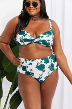 Load image into Gallery viewer, Marina West Swim White Multicolor Floral Two Piece Bikini Set
