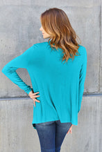 Cargar imagen en el visor de la galería, Basic Bae Open Front Long Sleeve Cardigan
