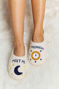 Melody Strawberry Plush Slide Slippers