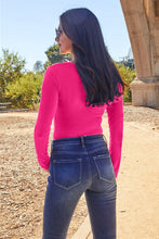 Carica l&#39;immagine nel visualizzatore di Gallery, Basic Bae Solid Color Classic Long Sleeve Bodysuit
