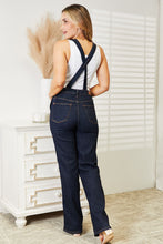 Load image into Gallery viewer, Judy Blue Classic Straight Leg Blue Denim Jean Overalls
