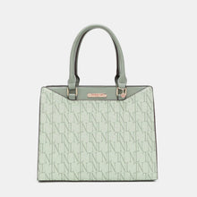 Cargar imagen en el visor de la galería, Nicole Lee USA 3-Piece Letter Print Texture Handbag Set
