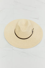 Ladda upp bild till gallerivisning, Fame Boho Summer Straw Wide Brim Hat
