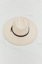 Ladda upp bild till gallerivisning, Fame Solid Contrast Wide Brim Fedora Hat
