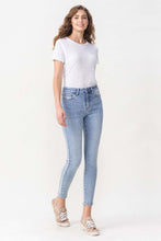 Load image into Gallery viewer, Lovervet by Flying Monkey Talia High Rise Blue Denim Cropped Skinny Jeans
