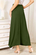 Load image into Gallery viewer, Double Take Soft Rayon Drawstring Waist Maxi Skirt
